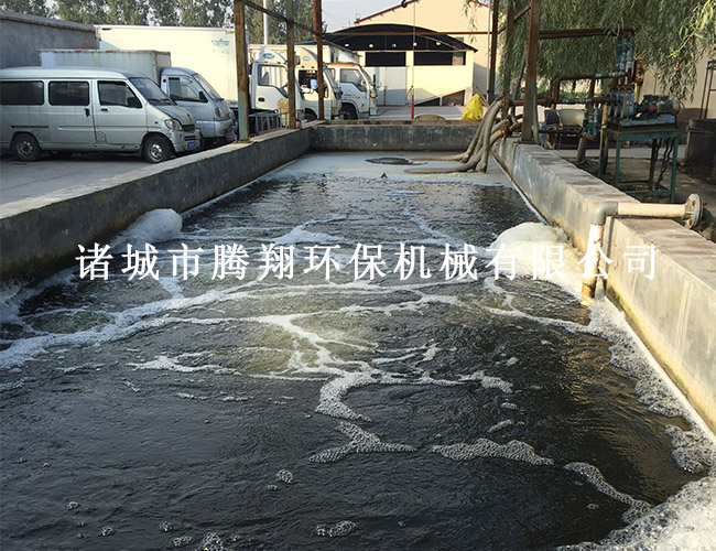 污水池曝气效果