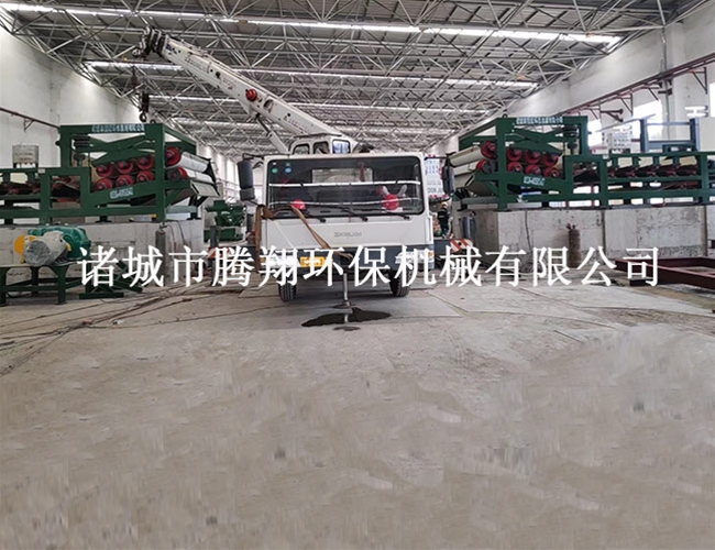 带式压滤机安装